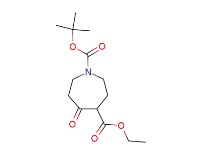 5-oxo-azepane-1,4-dicarboxylic acid 1-tert-butyl ester 4-ethyl ester