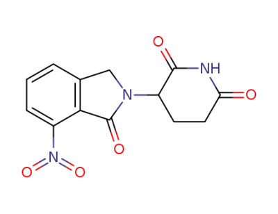 3-(4-nitro-3-oxo-1,3-dihydroisoindol-2-yl)piperidine-2,6-dione
