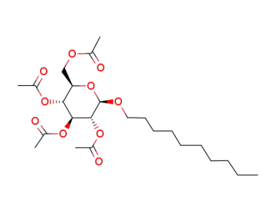 n-decyl 2,3,4,6-tetra-O-acetyl-β-D-glucopyranoside